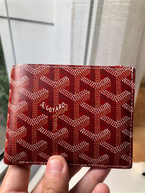 goyard long wallet mens price|goyard wallet price list.